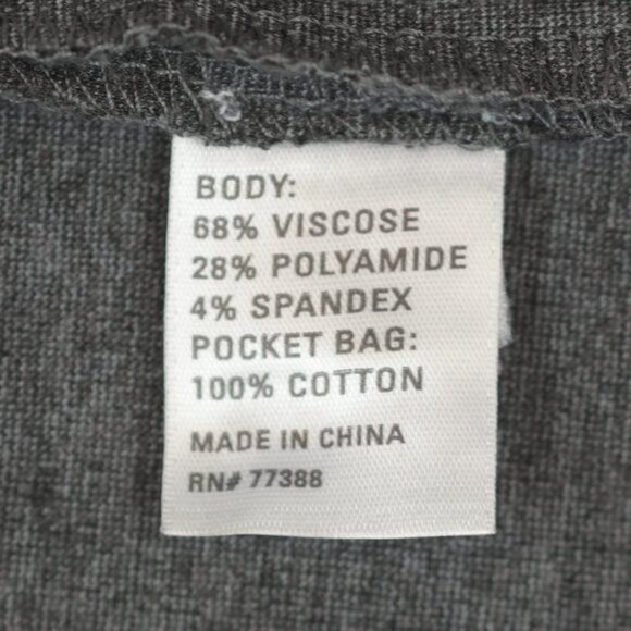 Madewell Screenplay Women's Small Gray Knit Ponte Scoop Neck Short Sleeve Dress - Picture 10 of 11